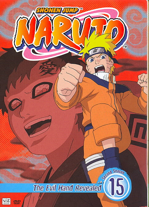 Naruto - Vol. 15: The Evil Hand Revealed cover art