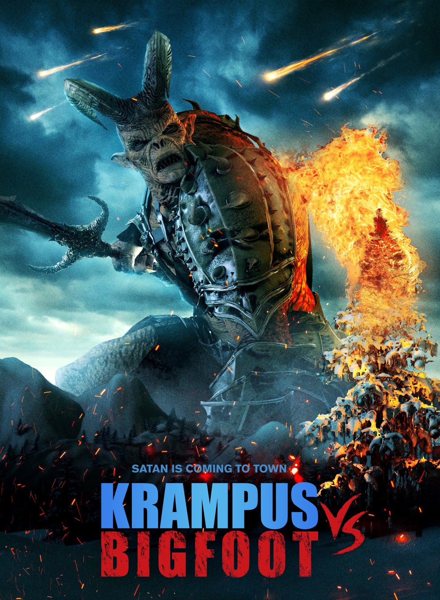 Krampus vs Bigfoot cover art