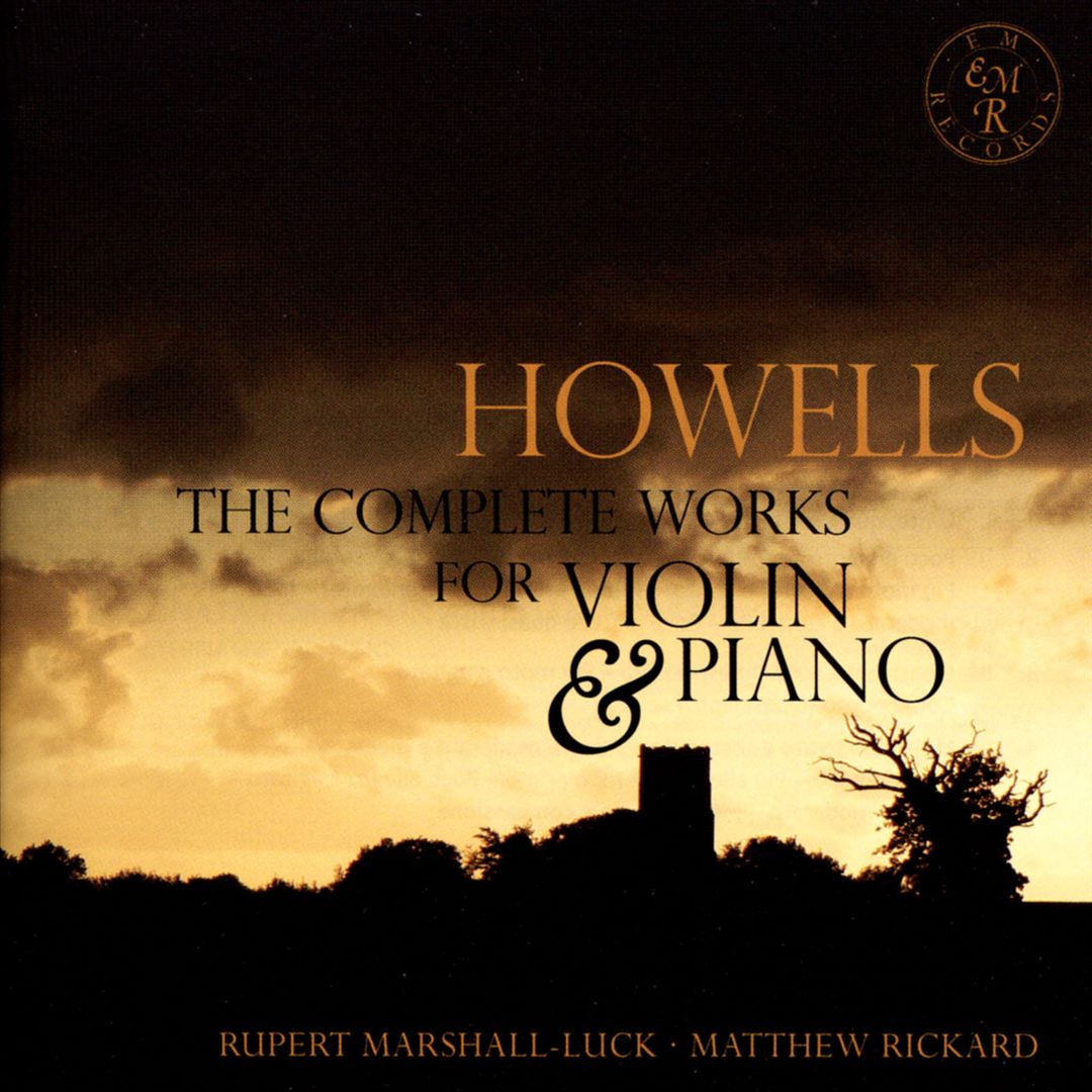 Howells: The Complete Works for Violin & Piano cover art