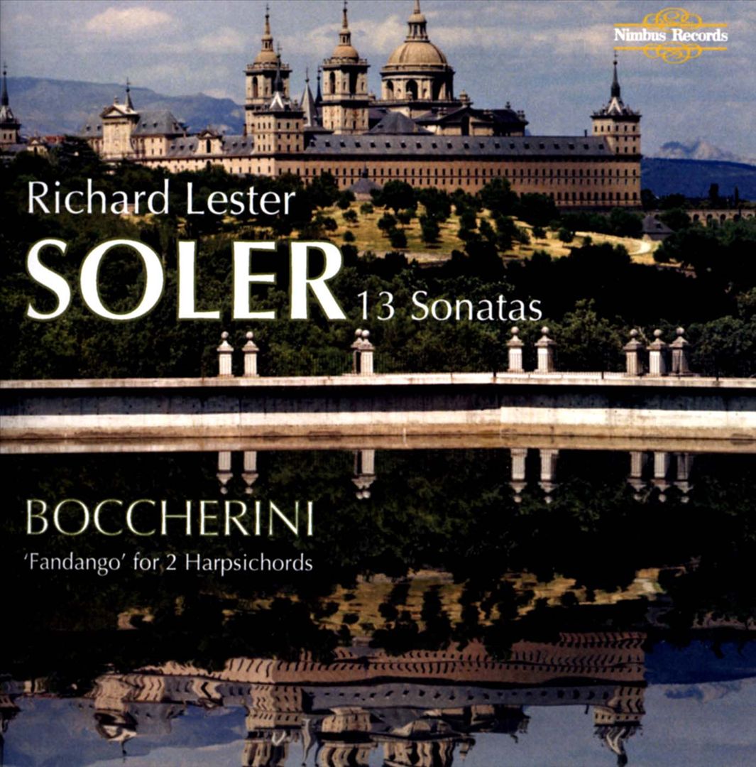 Antonio Soler: 13 Sonatas; Luigi Boccherini: Fandango cover art