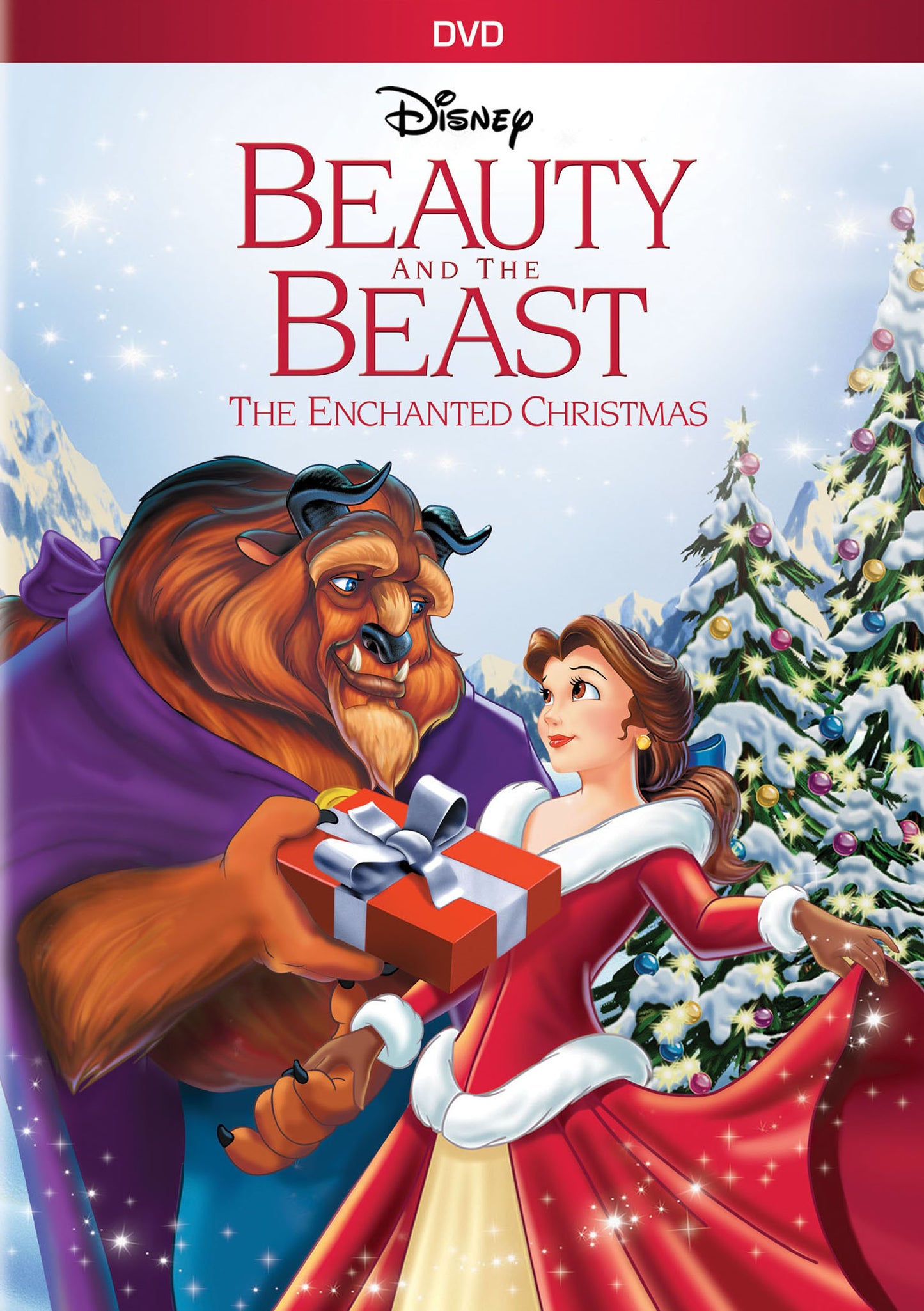 Beauty and the Beast: The Enchanted Christmas cover art