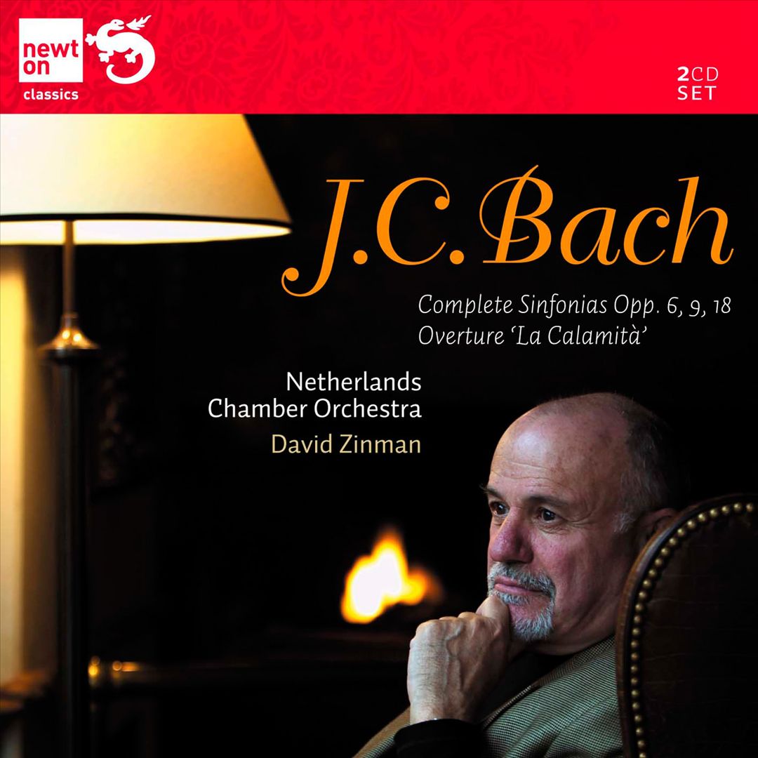 J.C. Bach: Symphonies Opp. 6, 9 & 18 cover art