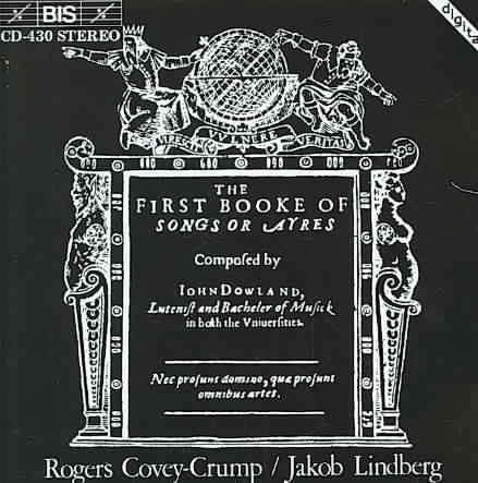 Dowland: The First Booke of Songes cover art