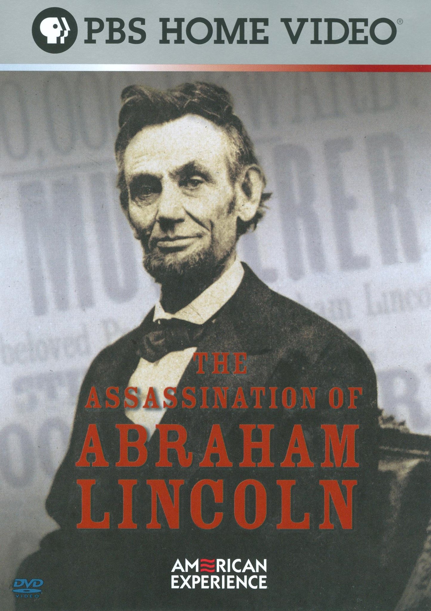 American Experience: The Assassination of Abraham Lincoln cover art