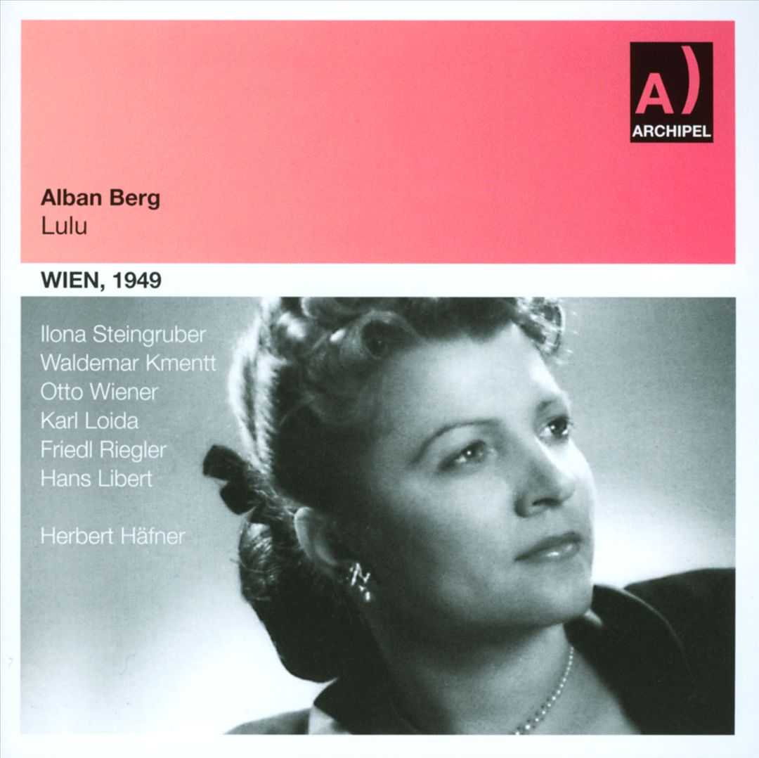 Berg: Lulu (Wien, 1949) cover art