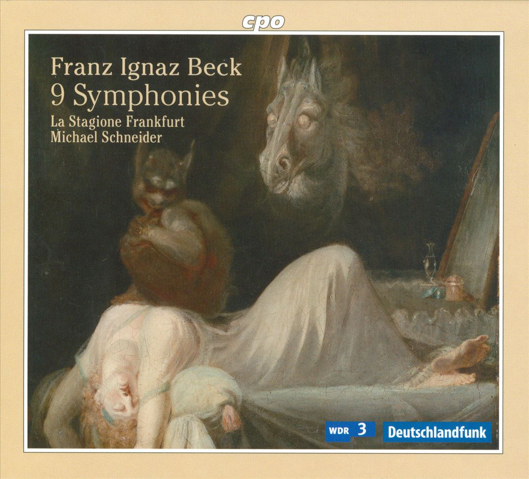 Franz Ignaz Beck: 9 Symphonies cover art
