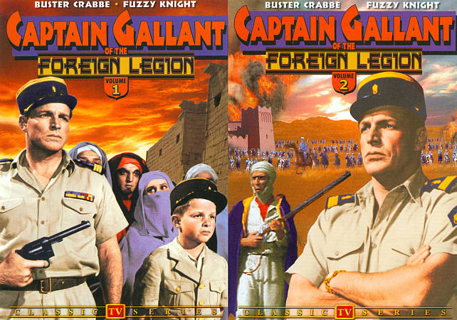 Captain Gallant Of The Foreign Legion Vol 1 & 2 cover art