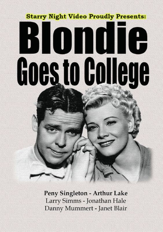 Blondie Goes to Gollege cover art