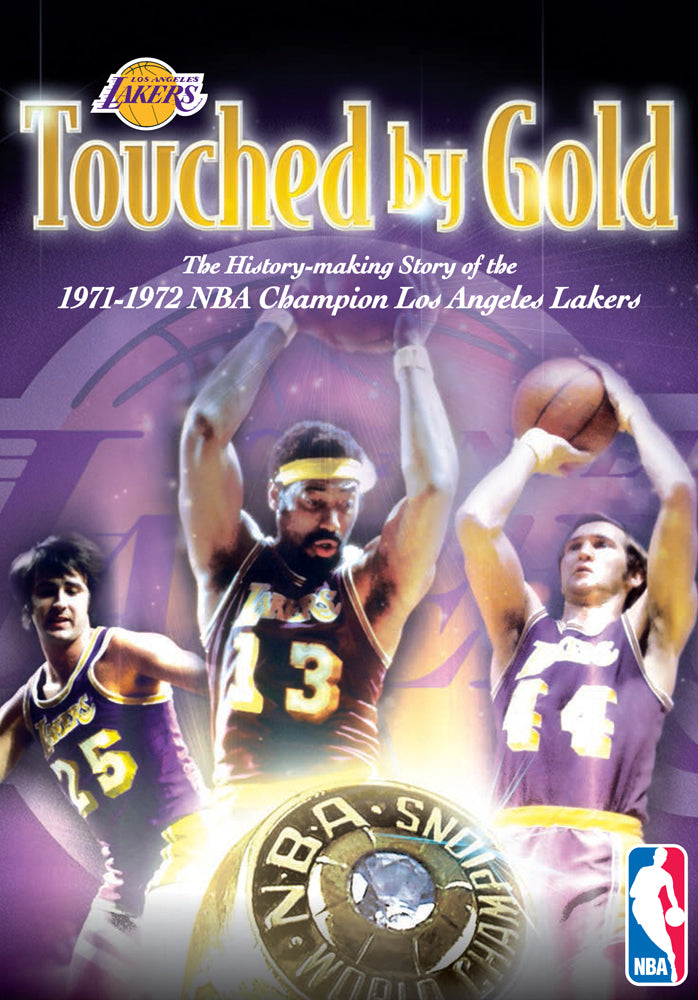 NBA Touched by Gold: The History-making Story of the 1971-1972 NBA Champion Los Angeles Lakers cover art