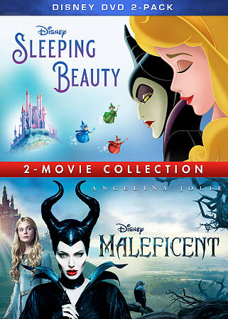 Maleficent/Sleeping Beauty 2-Disc DVD Bundle cover art