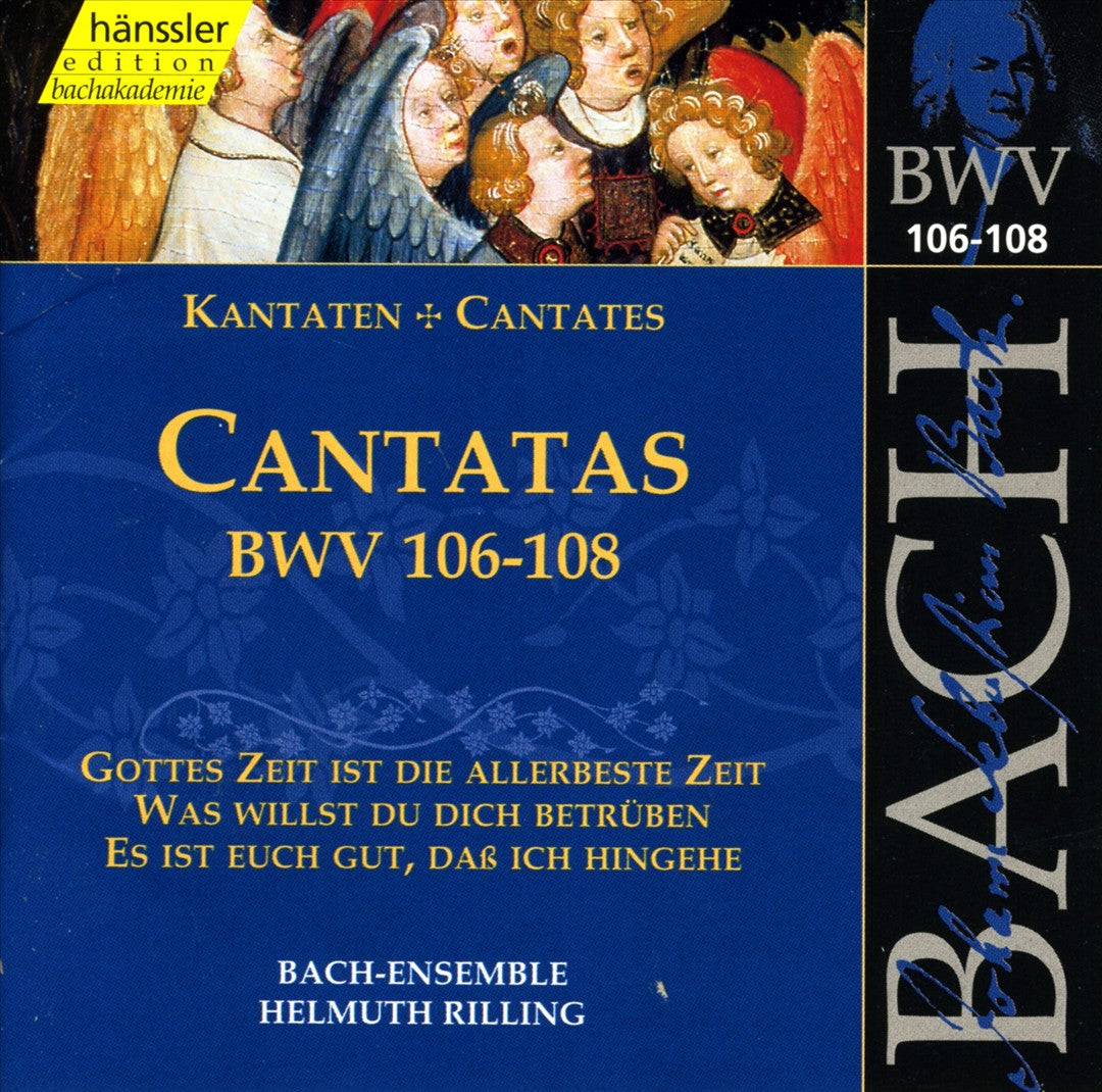 Bach: Cantatas, BWV 106-108 cover art