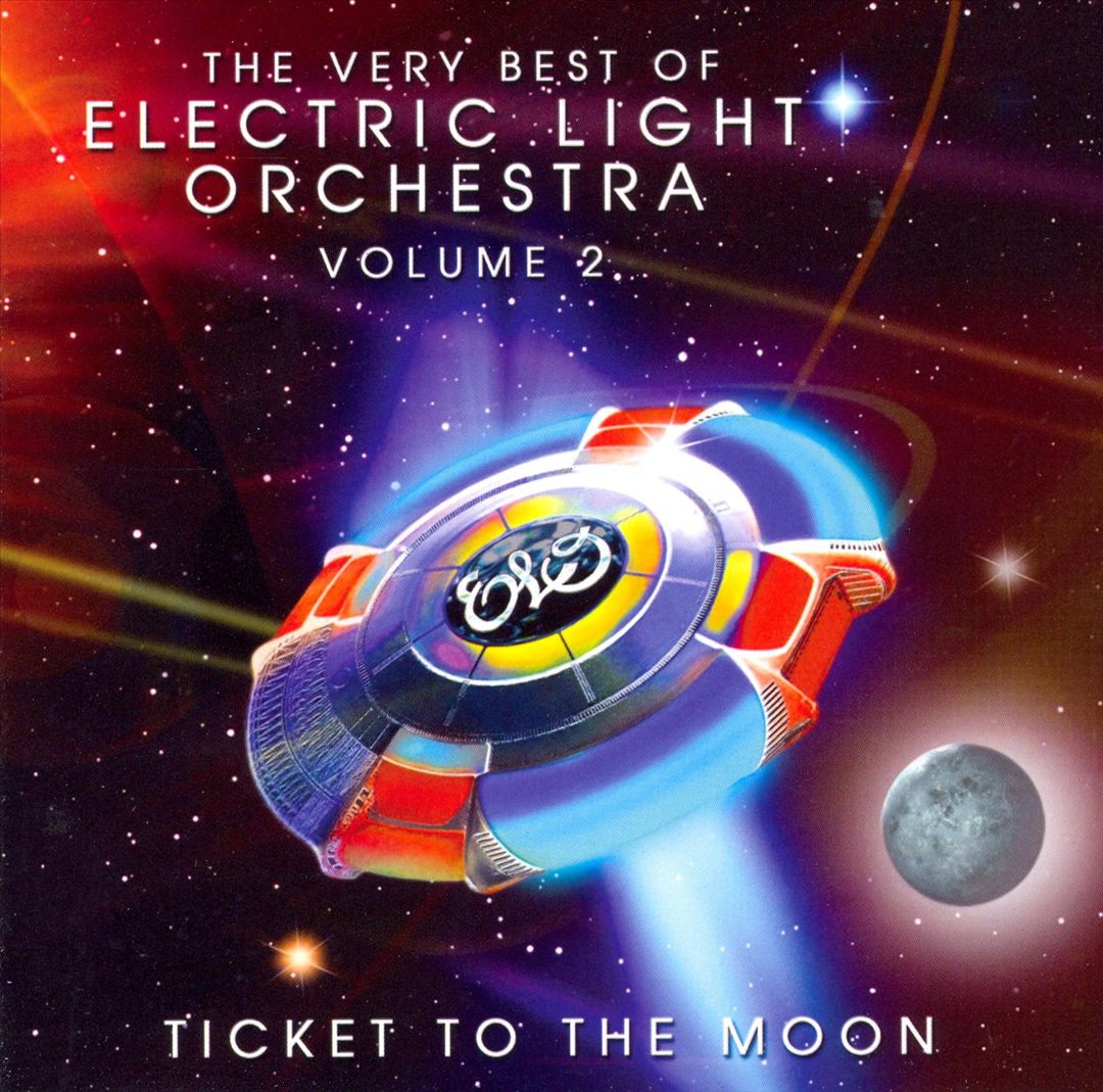 Very Best of Electric Light Orchestra, Vol. 2: Ticket to the Moon cover art