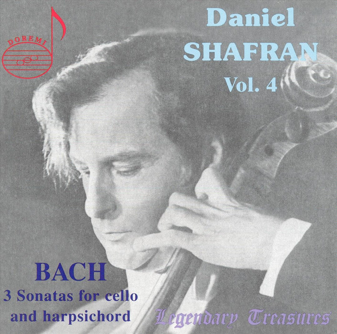 Bach: 3 Sonatas for Cello and Harpsichord cover art