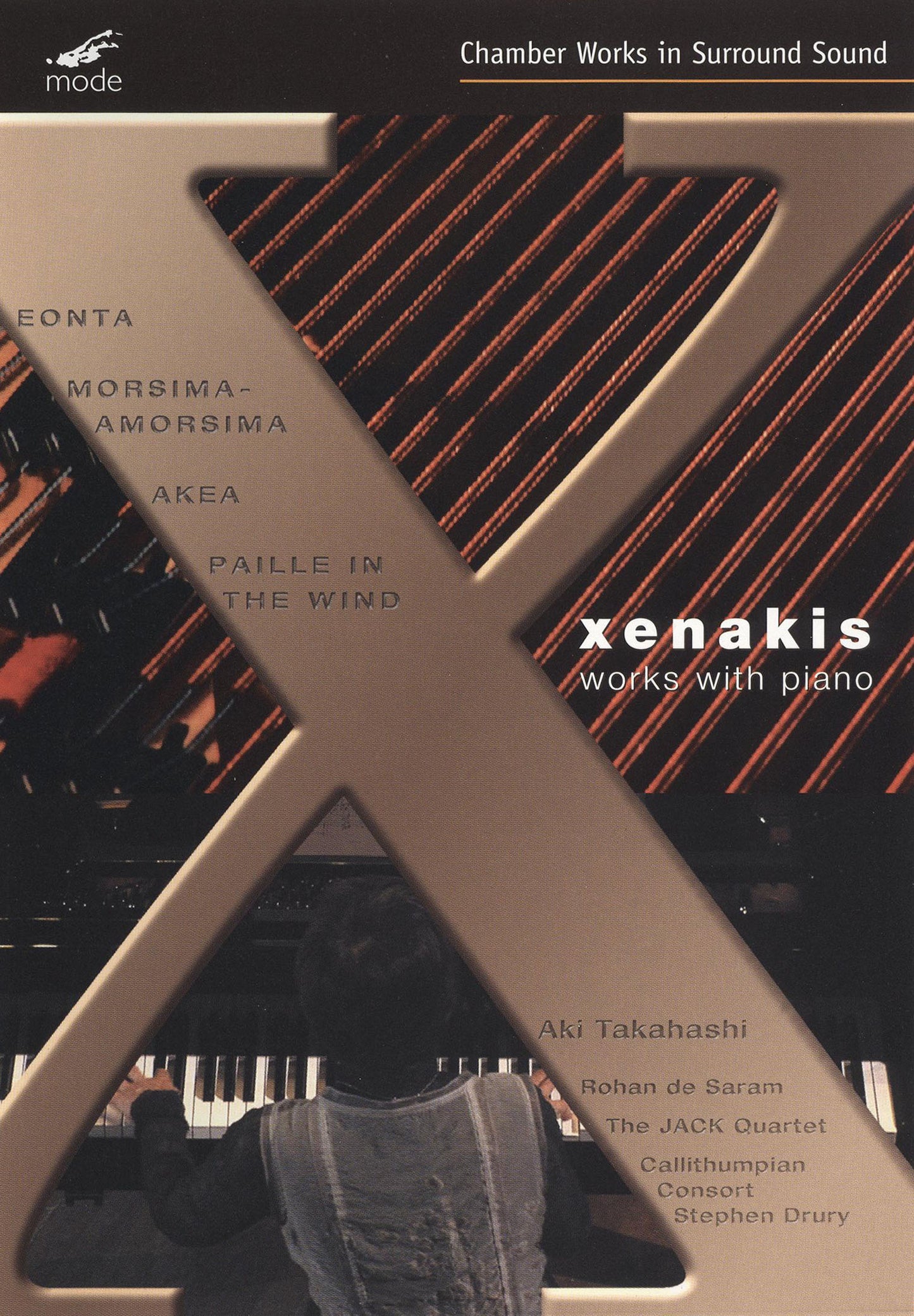 Tim Chu-Xenakis:Works With Piano cover art