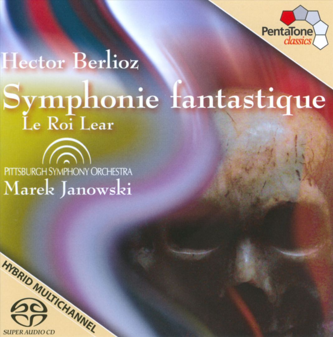 Berlioz: Symphonie fantastique; Le Roi Lear cover art