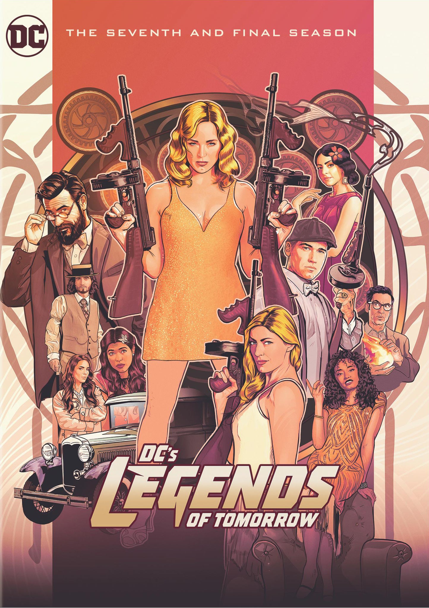 DC'S LEGENDS OF TOMORROW: THE COMPLETE SEVENTH SEASON cover art