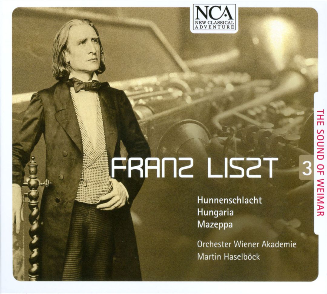 Liszt: Hunnenschlacht; Hungaria; Mazeppa cover art