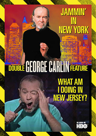 George Carlin Double Feature: Jammin' in New York/What Am I Doing In New Jersey? cover art