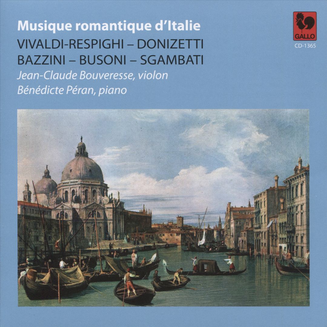 Musique Romantique d'Italie cover art