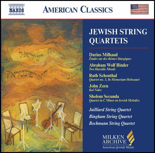 Jewish String Quartets cover art