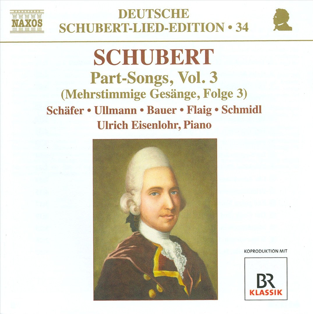 Schubert: Part Songs, Vol. 3 cover art