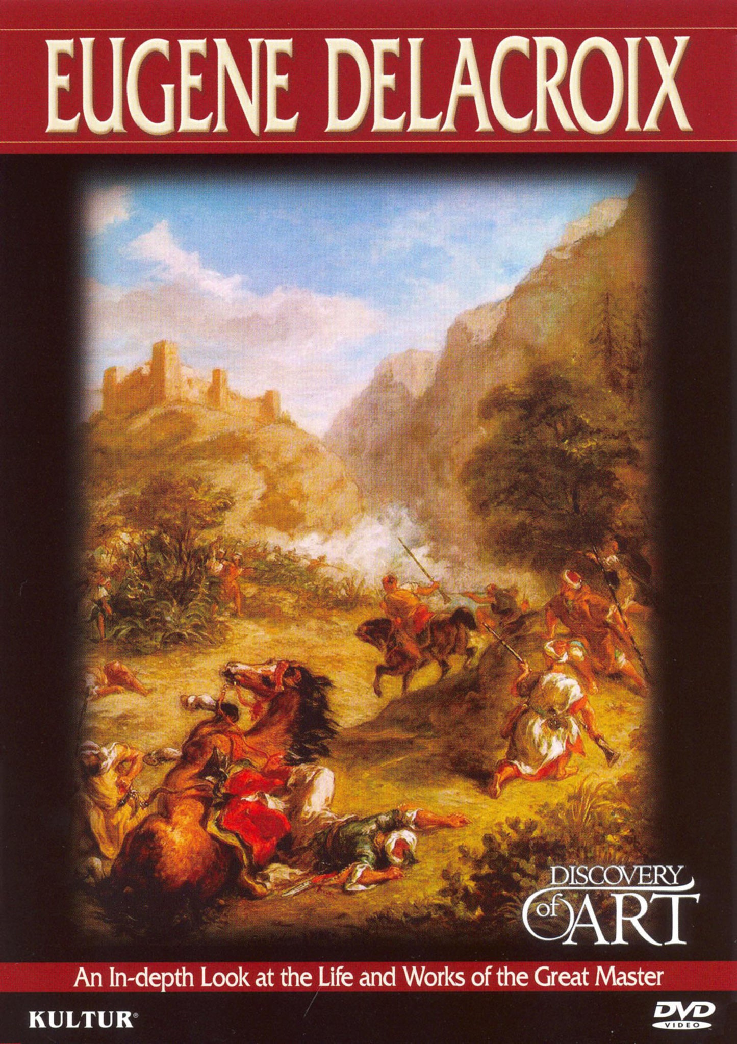 Discovery Of Art: Eugene Delacroix cover art
