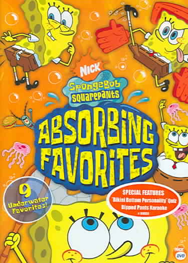 Spongebob Squarepants - Absorbing Favorites cover art