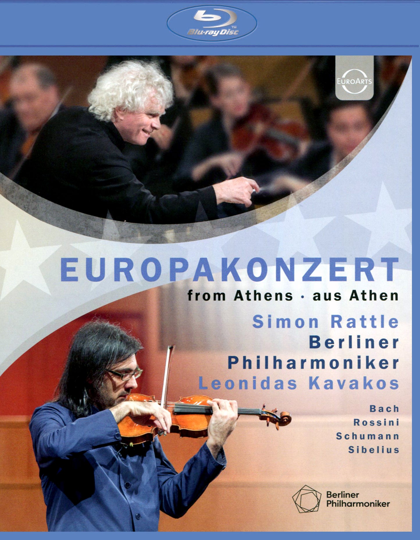 Leonidas Kavakos, Be - Berliner Philharmoniker - Euro cover art