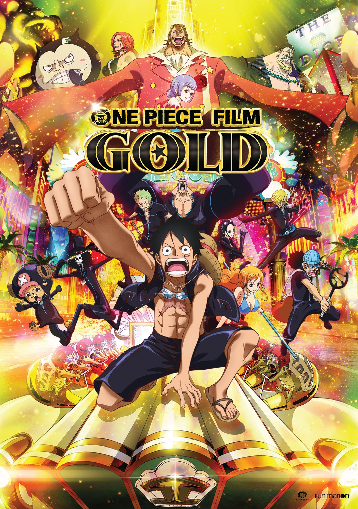 One Piece Film: Gold - The Movie cover art