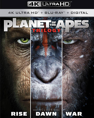 Planet of the Apes Trilogy cover art