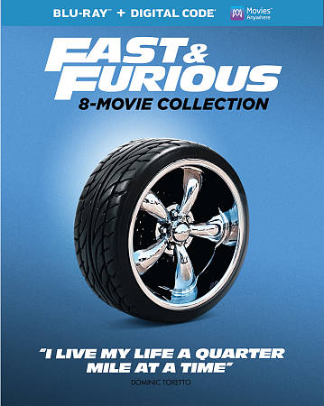 Fast & the Furious 8-Movie Collection cover art