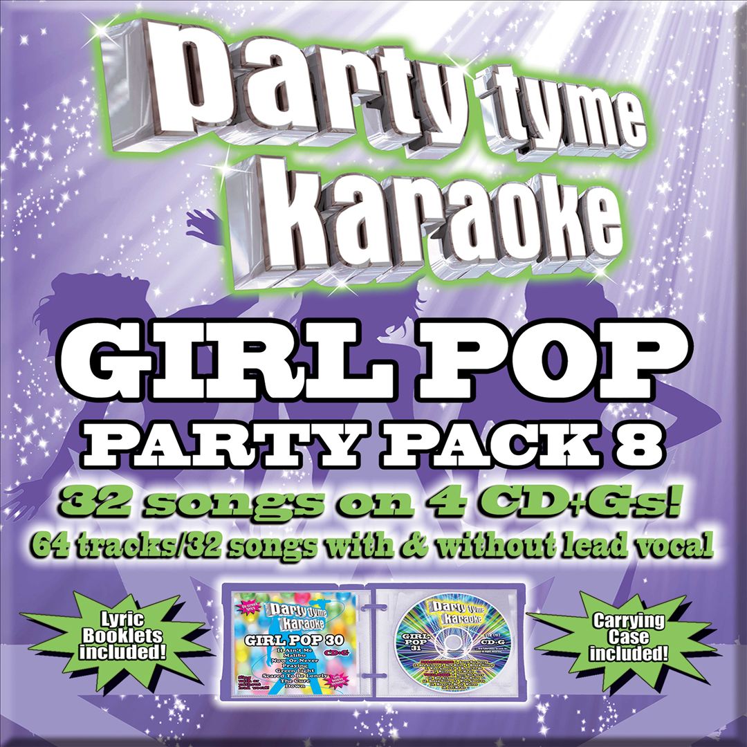 Party Tyme Karaoke: Girl Pop Party Pack, Vol. 8 cover art