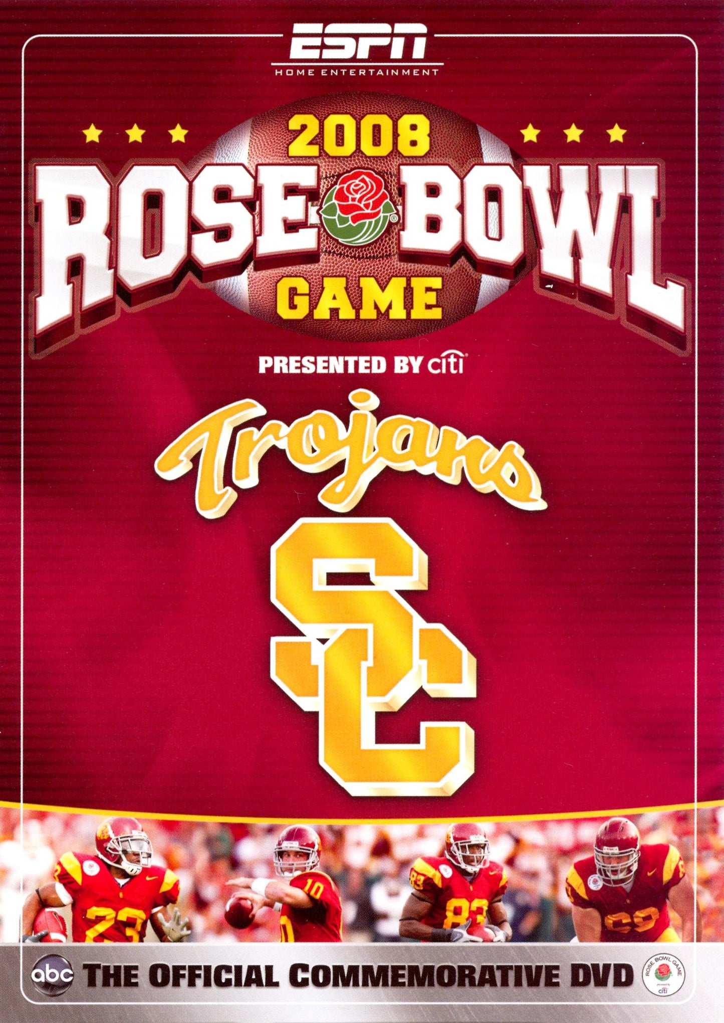 2008 Rose Bowl Game cover art