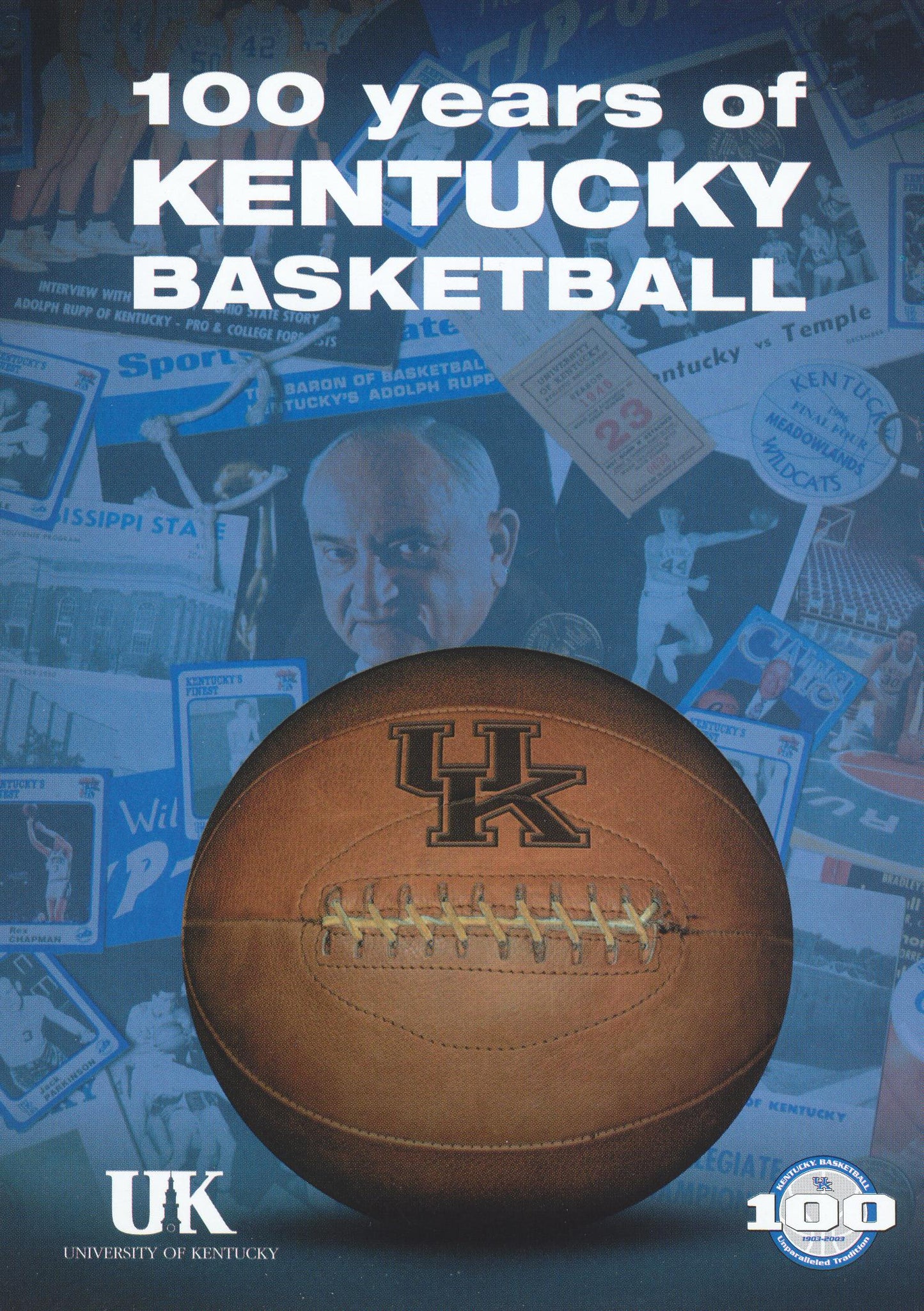 100 Years of Kentucky Basketball cover art