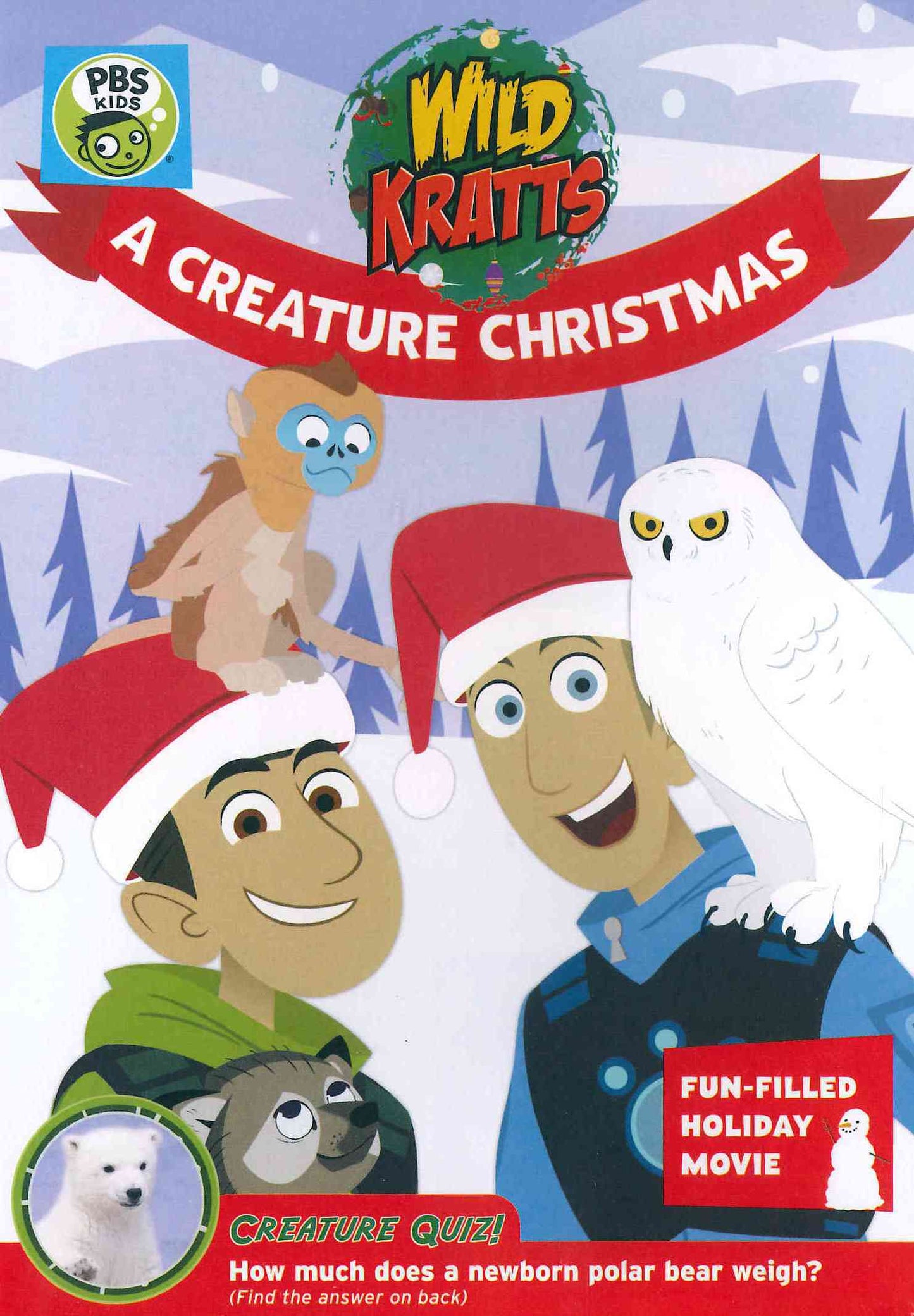 Wild Kratts: A Creature Christmas cover art