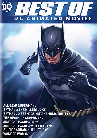 BEST OF DC ANIMATED MOVIES cover art