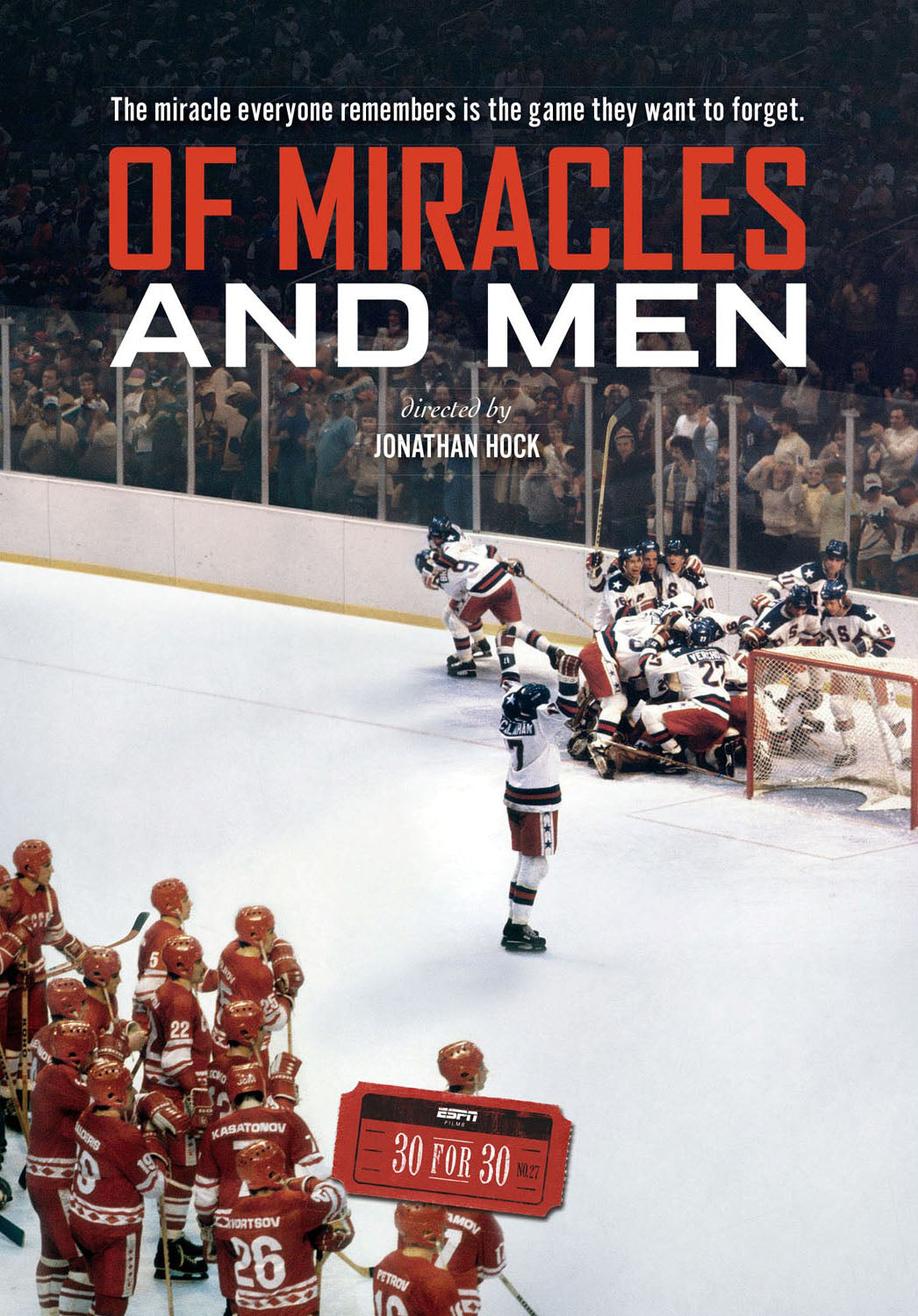 ESPN Films 30 for 30: Of Miracles and Men cover art