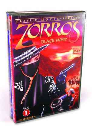Zorro's Black Whip, Vol. 1 and 2 cover art