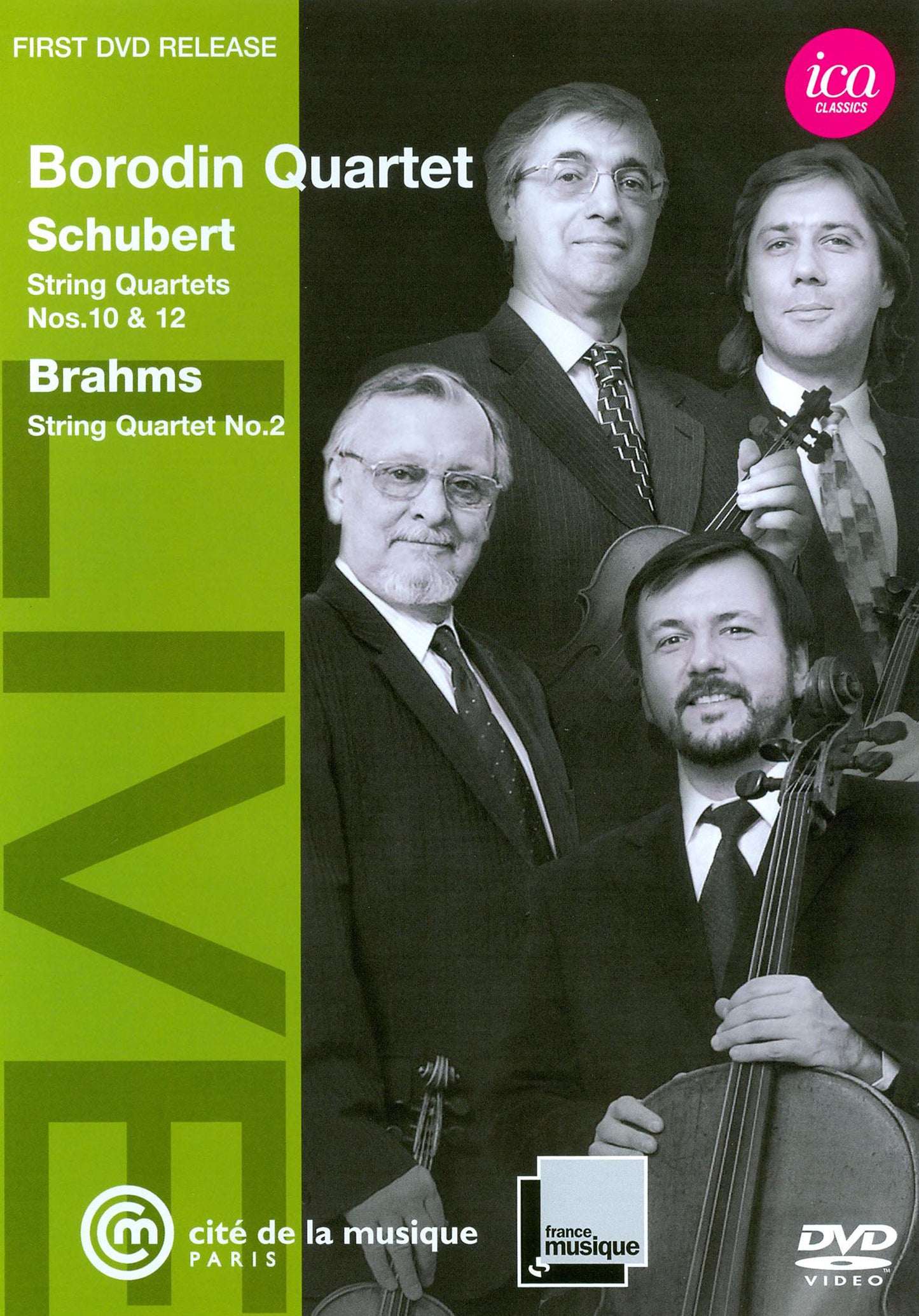 Franz Schubert / Johannes Brahms - String Quartet cover art