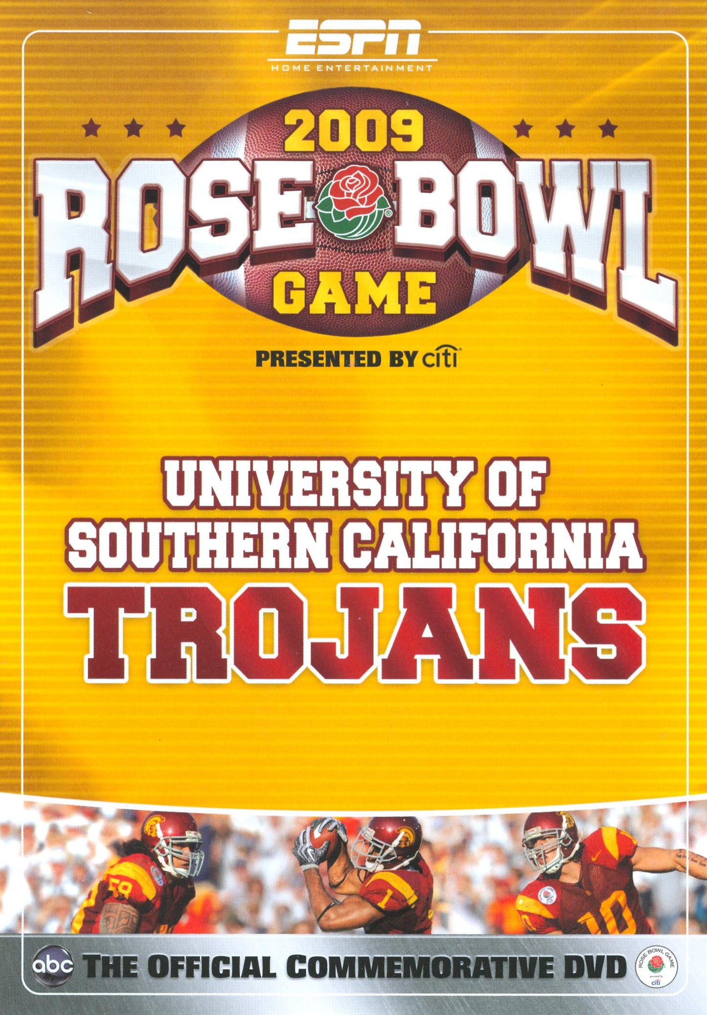 2009 Rose Bowl Game cover art