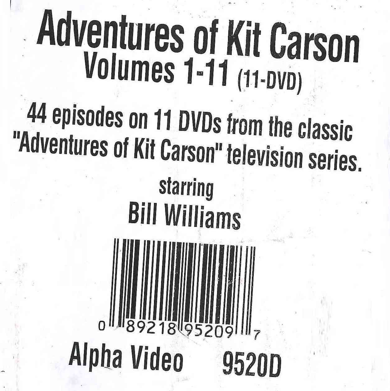 Adventures of Kit Carson 1-11 cover art