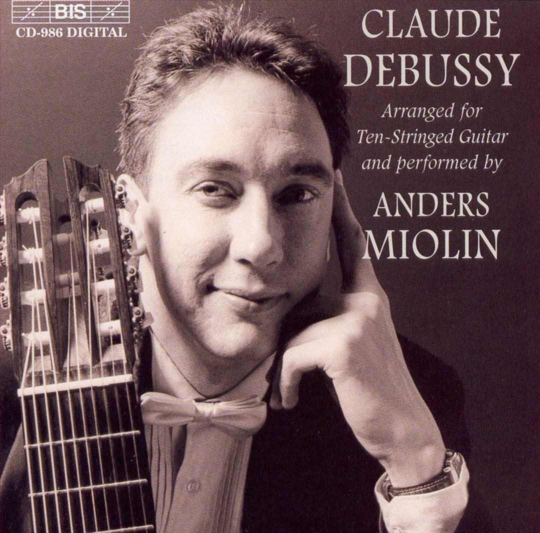 Claude Debussy Arranged for Ten-Stringed Guitar cover art