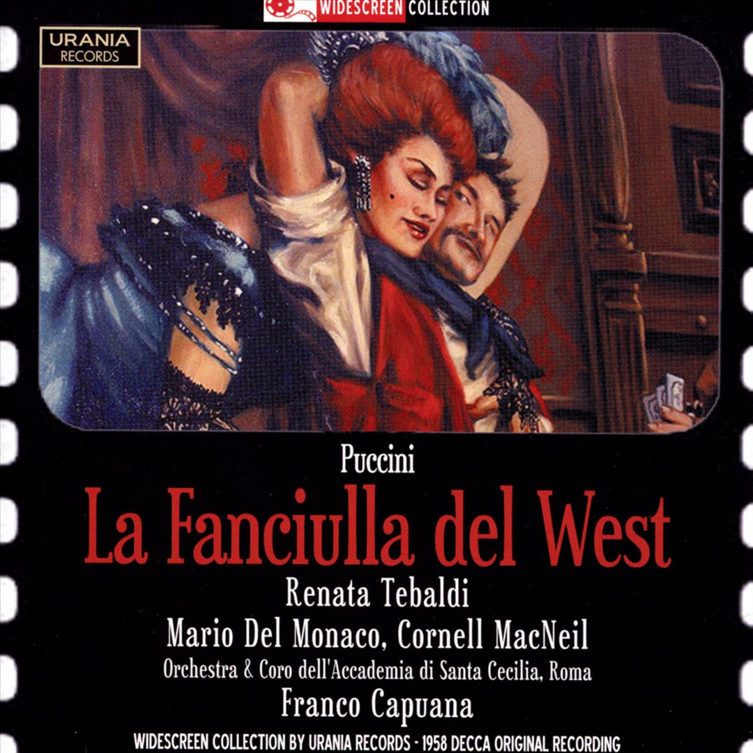 Puccini: La fanciulla del West cover art