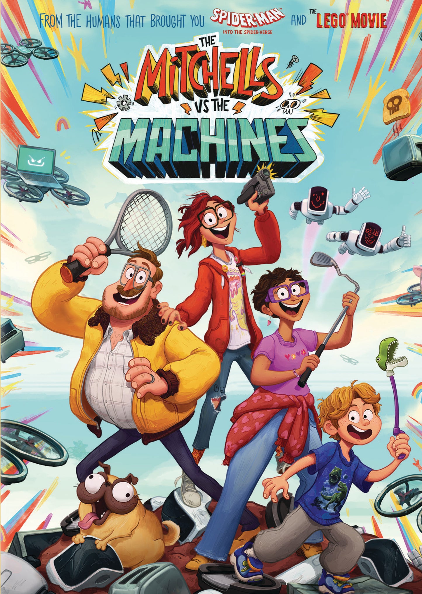 Mitchells Vs. The Machines cover art