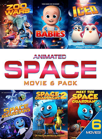Animated Space: Adventure Movie 6 Pack cover art