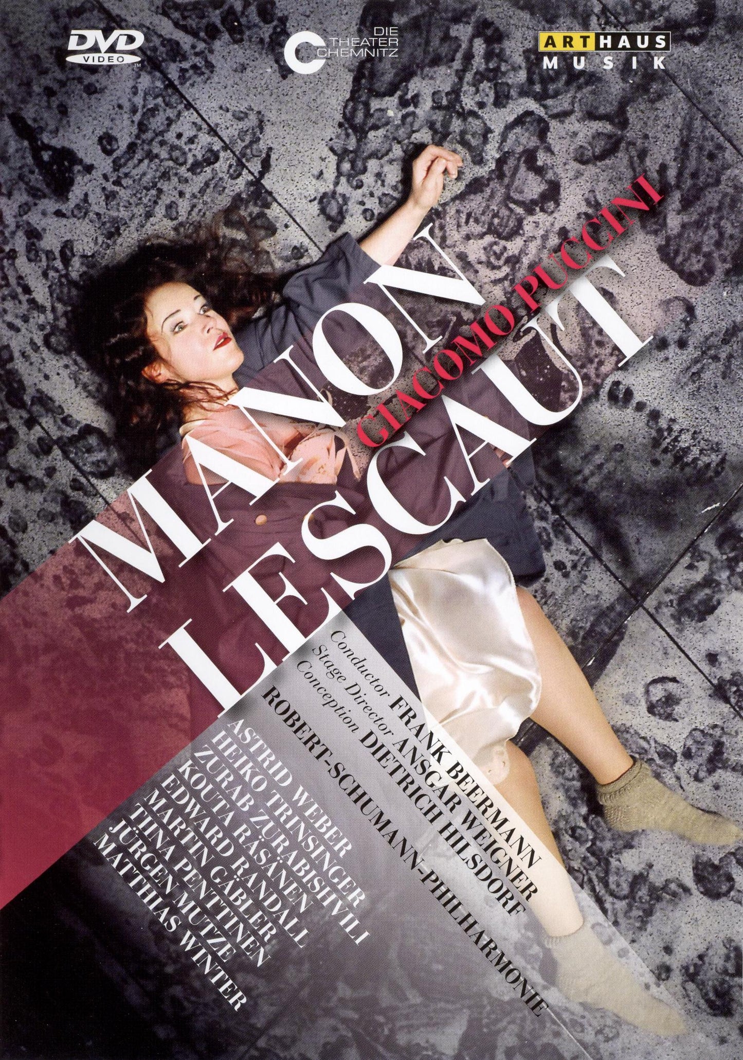 Giacomo Puccini - Manon Lescaut cover art