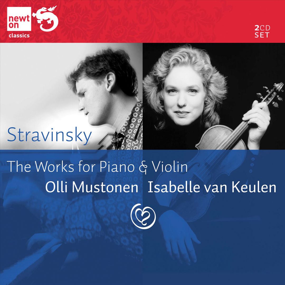 Stravinsky: The Works for Piano & Violin cover art