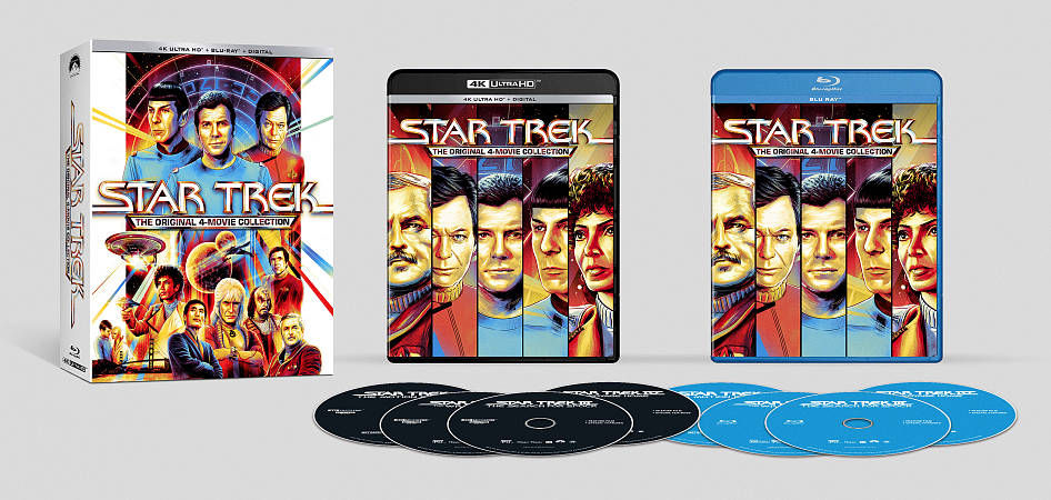 Star Trek: The Original 4-Movie Collection cover art