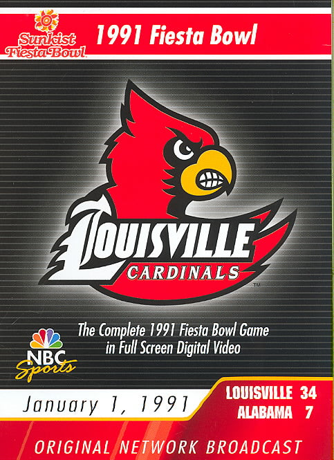 1991 Fiesta Bowl: Louisille vs. Alabama cover art