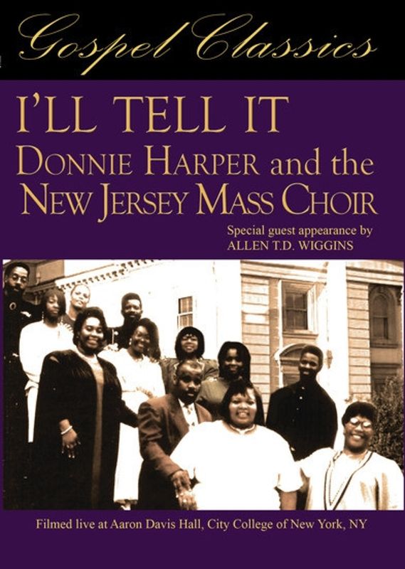 Donnie Harper and the New Jersey Mass Choir: I'll Tell It cover art